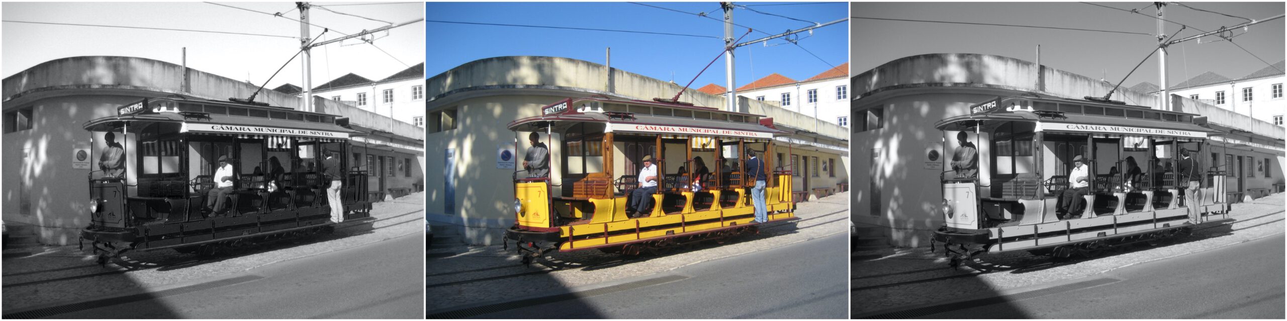 Sintra yellow tram